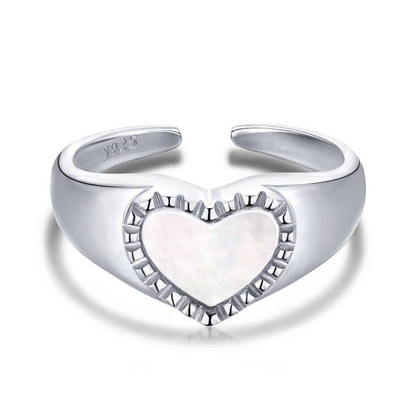 anillo corazon